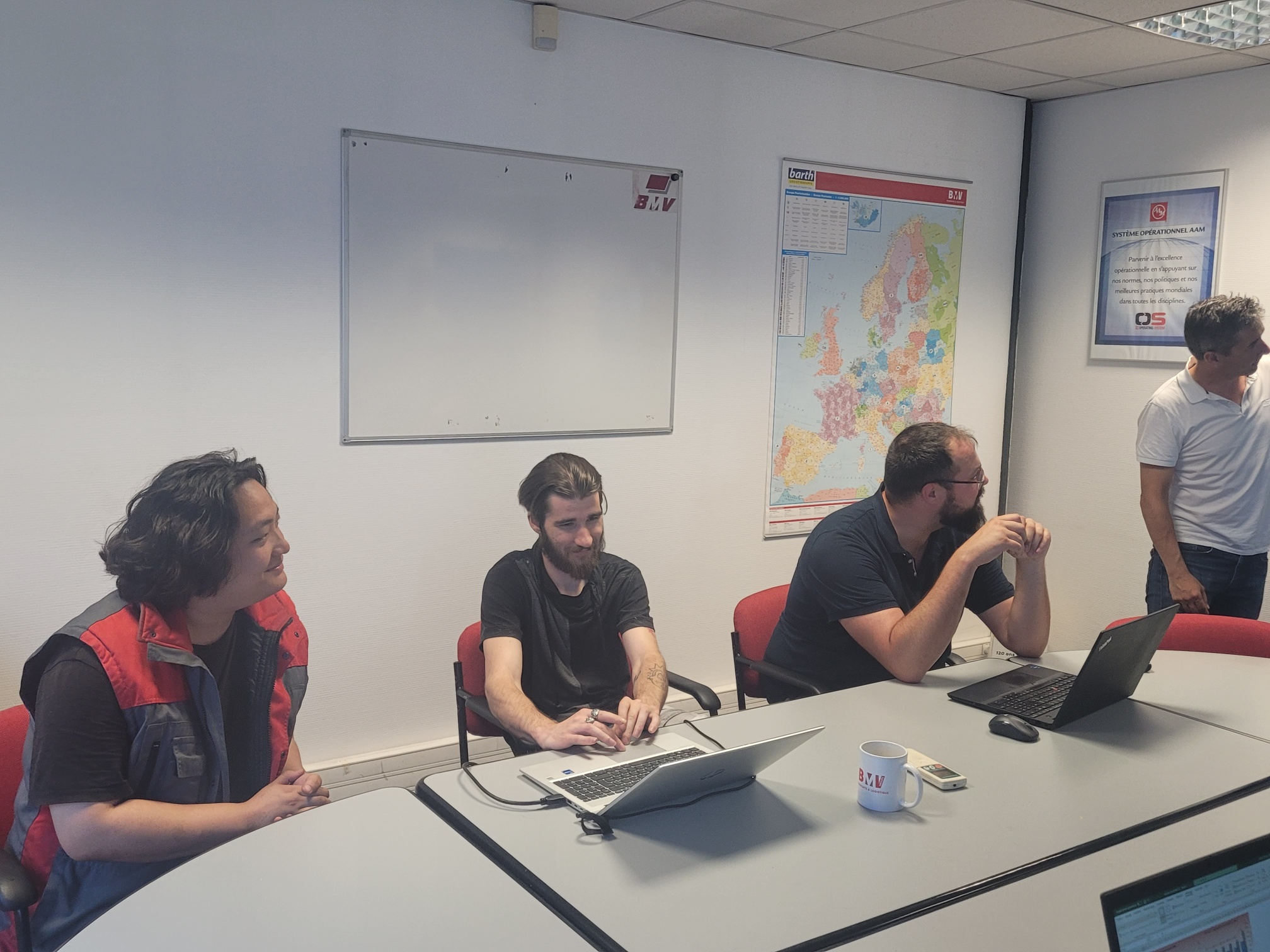 Formation au bilan carbone chez BMV. Agence de Mions